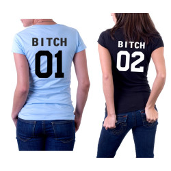 Dámské BFF tričko - Bitch 02