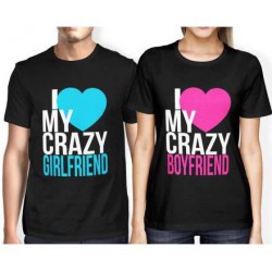 I love my crazy Boyfriend - Dámské tričko
