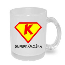 Hrnek Super kámoška ve znaku supermana