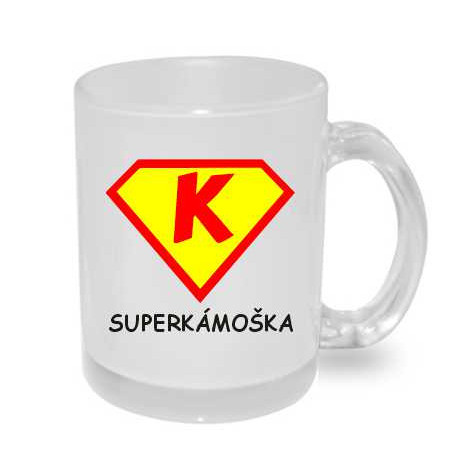 Hrnek Super kámoška ve znaku supermana