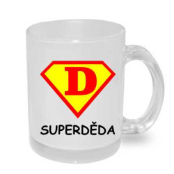 Hrnek Super Děda ve znaku supermana