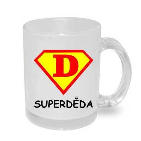 Hrnek Super Děda ve znaku supermana