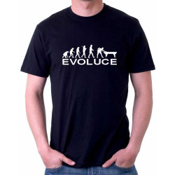 Pánské tričko - Evoluce Kulečník