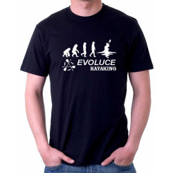 Pánské tričko  Evoluce Kajakářství