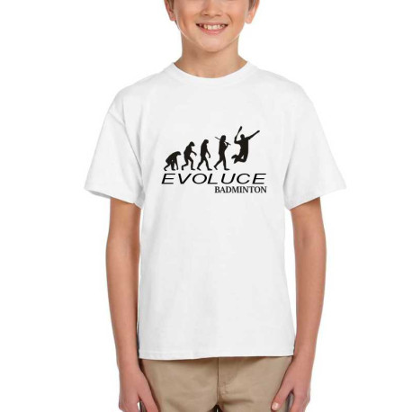 Evoluce Badminton - Dětské tričko 