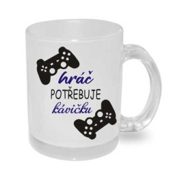 Hrnek - Hráč potřebuje kávičku