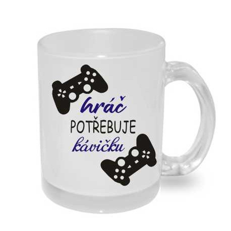 Hrnek - Hráč potřebuje kávičku