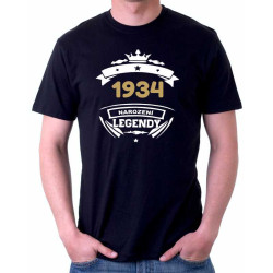 Tričko k devadesátým narozeninám  - 1934 narození legendy