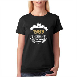 Narozeninové triko - 1989 narození legendy