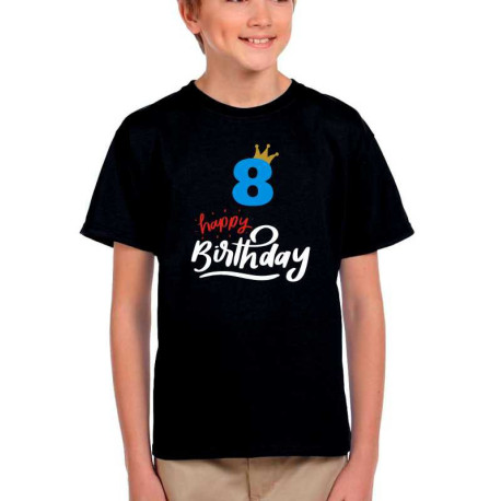Tričko k 8 narozeninám