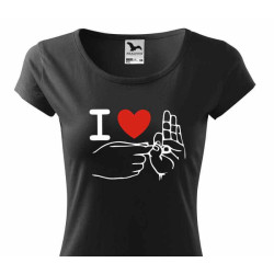 Dámské tričko - I Love Sex