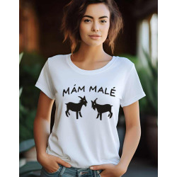 Dámské tričko - Mám malé kozy