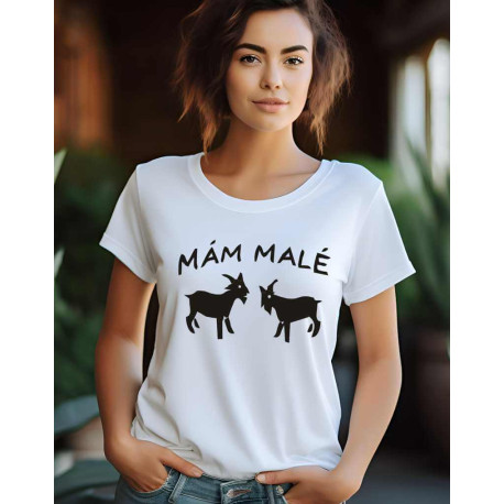 Dámské tričko Mám malé kozy