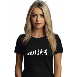 Dívčí tričko Evoluce fotbalu