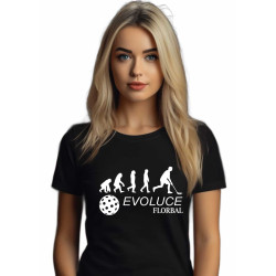 Dívčí tričko Evoluce florbalu