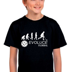 Dětské tričko Evoluce Florbalu