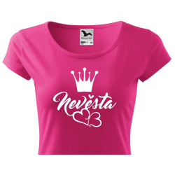 Tričko Nevěsta s korunkou