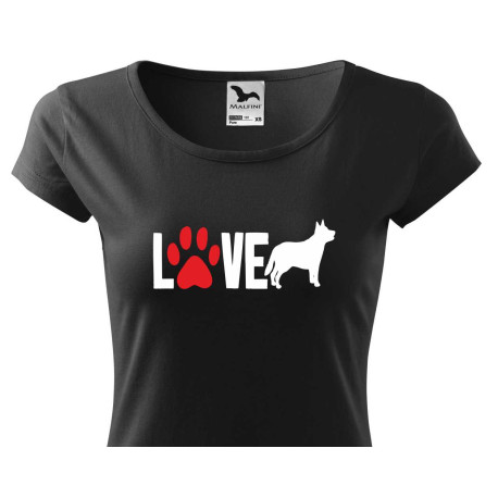 Dámské tričko - Miluji pejsky