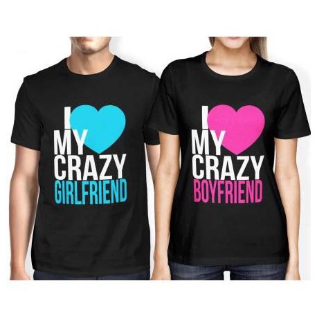 I love my crazy Girlfriend - Pánské tričko