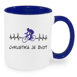 Hrnek Cyklistika je život