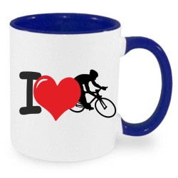 Hrnek Miluji cyklistiku