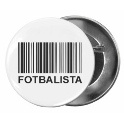 Placka Fotbalista - čárový kód