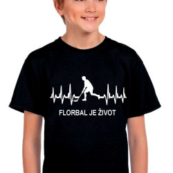 Dětské tričko Florbal je život