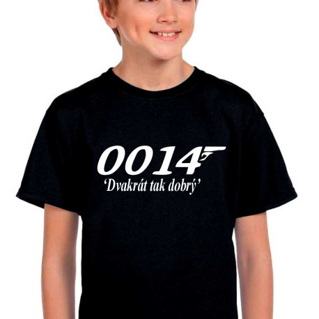 Dětské tričko 0014, dvakrát tak dobrý.