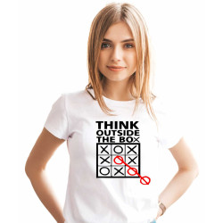 Dívčí tričko Think outside the box