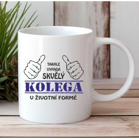 Hrnek - Takhle vypadá skvělý kolega v životní formě