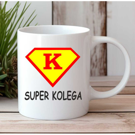 Hrnek Super kolega ve znaku supermana