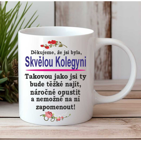 Hrnek - Děkujeme, že jsi byla skvělou kolegyni