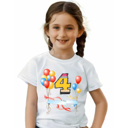Tričko k 4 narozeninám