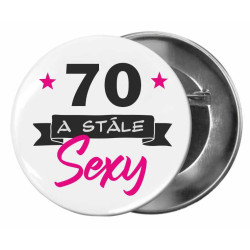 Narozeninová placka k 70. narozeninám pro dámy