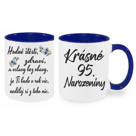 Hrnek - Krásné 95. narozeniny.