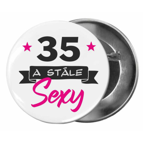 Narozeninová placka k 35. narozeninám pro dámy