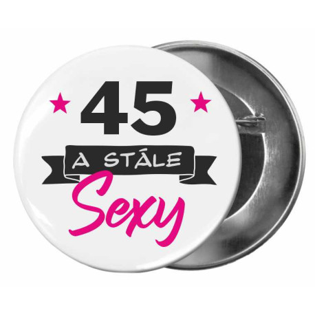 Narozeninová placka k 45. narozeninám pro dámy