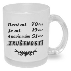 Hrnek k narozeninám - Není mi 70 let