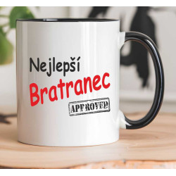 Hrnek pro Bratrance - Nejlepší Bratranec, approved