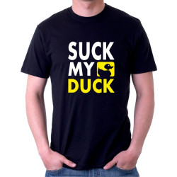 Suck my Duck - Pánské Tričko s vtipným potiskem