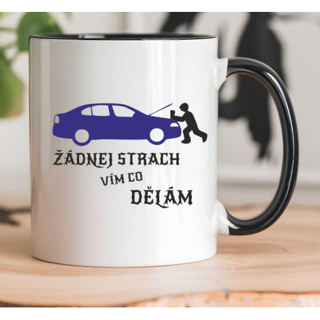 Hrnek pro Automechanika - Žádný strach vím co dělám