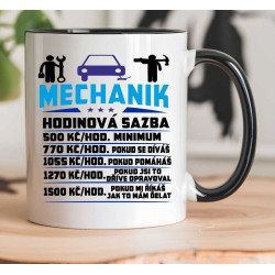 Hrnek pro Automechanika - Hodinová mzda