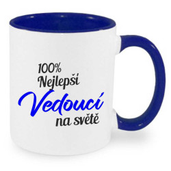 Hrnek - 100% nejlepší Vedoucí na světě.