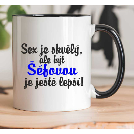 Hrnek pro šéfovou - Sex je skvělý, ale být šefovou