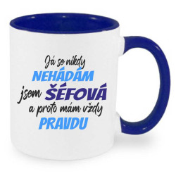 Hrnek pro šéfovou - Já se nikdy nehádám jsem šéfová
