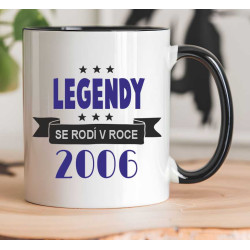 Hrnek k 20. narozeninám  -  Legendy se rodí v roce 2006