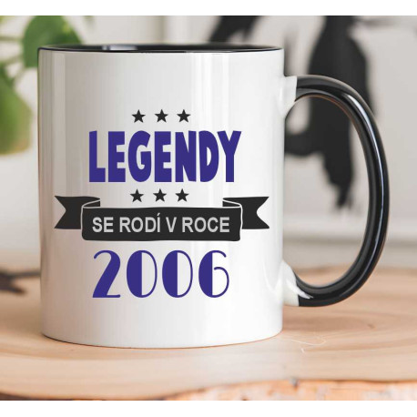 Hrnek k 20. narozeninám  -  Legendy se rodí v roce 2006