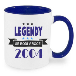 Hrnek k 22. narozeninám  -  Legendy se rodí v roce 2004