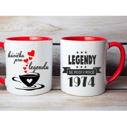 Hrnek k 51. narozeninám  -  Kávička pro legendu