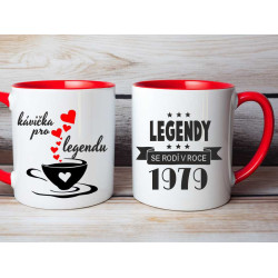 Hrnek k 46. narozeninám  -  Kávička pro legendu